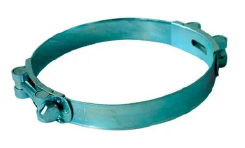 Buchanan Rubber M10DC-280 Two Bridge Double Bolt Clamp, 280 to 300 mm Nominal, 11.02 in Minimum Clamp Diameter, Steel Get Yours