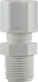 Midland Metal 17193P Male Connectors, Plastic Compression, 1/2 x 1/4 Compxmip Polyprop Adpt, Plastic Fittings Save Now