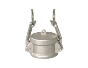 Midland Metal 63971 Cam and Groove Dust Cap, 3/4 in Type DC, Stainless Steel Top Pick