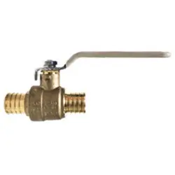 Midland Metal 945602LF Ball Valve, 3/4 in Nominal, PEX x PEX, 400 psi WOG Pressure Best Seller