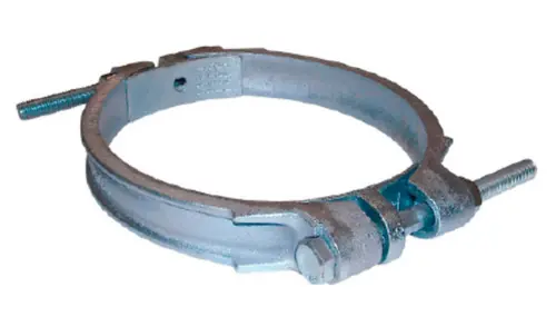 Holiday Sale Buchanan Rubber DBC-431-DP Heavy-Duty Double Bolt Clamp, 3-13/16 in Nominal, 3-13/16 in Minimum Clamp Diameter
