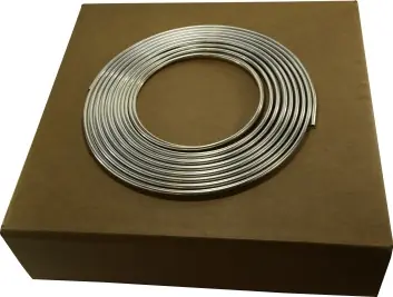 Midland Metal 972195 Easy Bend Tubing, Aluminum, 0.43 in ID, 1/2 in OD, 50 ft L, 0.035 in Thick Wall Order Now