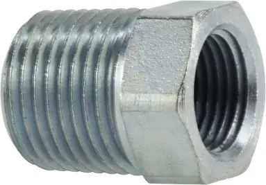 Limited Offer Midland Metal 54063212 Hex Reducer Bushing, 2 in MPT x 3/4 in FPT, Steel