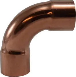 Midland Metal 77143 Long-Turn Elbows, Copper Sweat Fittings, 1/2 90 Long Turn Ell C x C, Nipples and Fittings In Demand