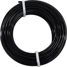 Midland Metal 73233B Tubing, Nylon, 0.275 in ID, 3/8 in OD, 100 ft L, 0.05 in Thick Wall Clearance