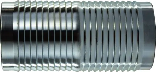 Midland Metal 973651 Hose Mender, 1/2 in Hose Barbed x 1/2 in Hose Barbed, Steel Price Cut
