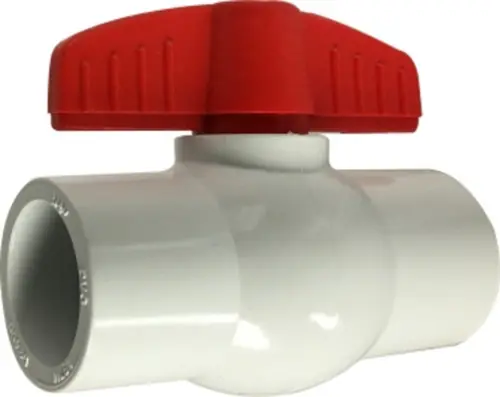 In Demand Midland Metal 940281 Ball Valve, 1/2 in Nominal, Slip x Slip, 150 psi at 73 deg F Pressure, CPVC Body