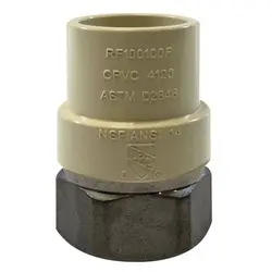 Hot Picks Midland Metal 35405SS Adapter, 1 in CPVC x 1 in FIP, Stainless Steel