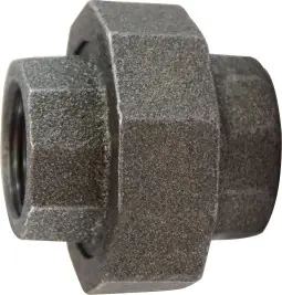 Midland Metal 69607 Union, 1-1/2 in FPT x 1-1/2 in FPT, Iron, Black, XH Schedule, 300 lb Super Sale