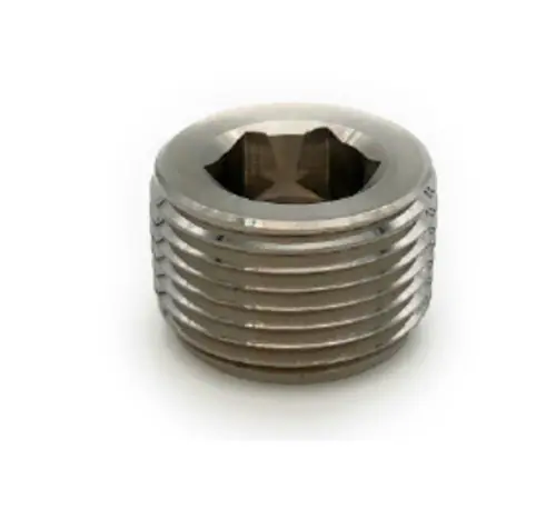 Stainless Adapters SS5406-HHP-08 Hollow Hex Head Plug, 1/2 in MNPT, Stainless Steel Budget