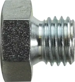 Midland Metal 8555P26 Hex Head Plug, M26 Male Metric, Steel Fast Shipping
