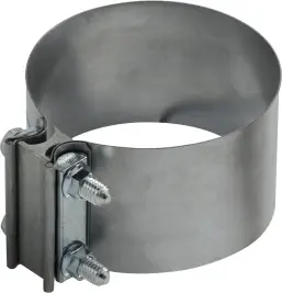 Midland Metal 845300 Butt Clamp, 3 in Nominal, Steel, 76 mm W, 0.7 mm Thick High Quality