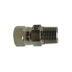 Fresh Stock Stainless Adapters SS6505-16-16 Swivel Adapter, 1 in MNPT x 1 in Female JIC, Stainless Steel