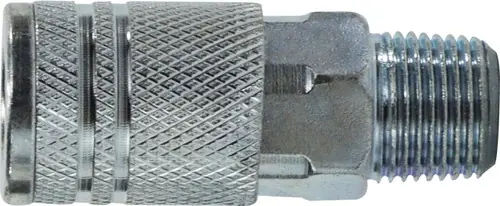 Best Seller Midland Metal 99825 Industrial Interchange Coupler, 1/2 in MIP, Steel