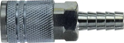 Instant Buy Midland Metal 98840 Industrial Interchange Coupler, 1/4 in Hose Barbed, Steel
