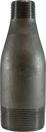 Trusted Brand Midland Metal 92120 Swage Nipple, 2 in MPT x 3/4 in MPT, Steel, SCH 80/XXH Schedule