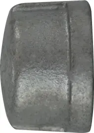 Big Sale Midland Metal 64480 Cap, 3 in FPT, Iron, Galvanized, 150 lb