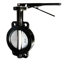Midland Metal 9650L12 Butterfly Valve, 12 in Nominal, Flangeless, Ductile Iron Body Genuine