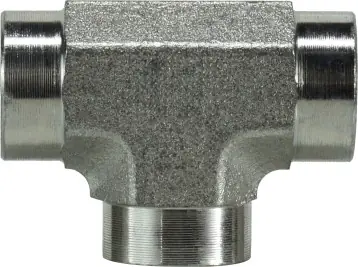 Professional Grade Midland Metal 560512 Tee, 3/4 in Female Pipe x 3/4 in Female Pipe x 3/4 in Female Pipe, Steel