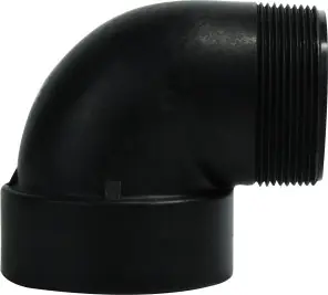 Special Offer Midland Metal 28819P Street Elbow, 1/8 in FPT x 1/8 in MPT, Polypropylene, Black