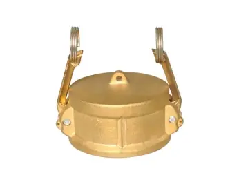 Buchanan Rubber CDC-300-B1 Cam and Groove Dust Cap, 3 in Type DC, Brass Latest