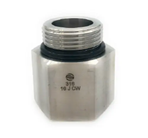 Stainless Adapters SS6405-12-12 Adapter, 12 in Male ORB x 3/4 in FNPT, Stainless Steel Place Order