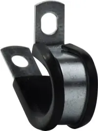 Reduced Price Midland Metal 96302 Rubber Lined Clamp, 1/4 in Nominal, 304 Stainless Steel