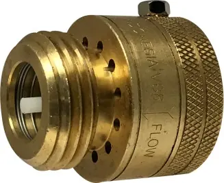 Midland Metal 947055LF Vandal-Proof Vacuum Breaker, 3/4 in Nominal, MGHT x FGHT, Rough Brass Body Best Choice