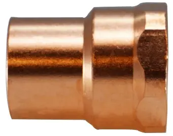 Midland Metal 77349 Female Pipe Adapters, Copper Sweat Fittings, 3/4 Female Adapter C x F, Nipples and Fittings Certified