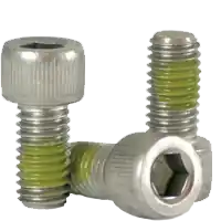 5/16"-24 x 1" Socket Head Cap Screws, Nylon-Patch 18-8 Stainless Steel, Full Thread, Qty 100 Express Delivery