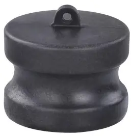 Instant Buy Buchanan Rubber CDP-125-PP Cam and Groove Dust Plug, 1-1/4 in Type DP, Polypropylene