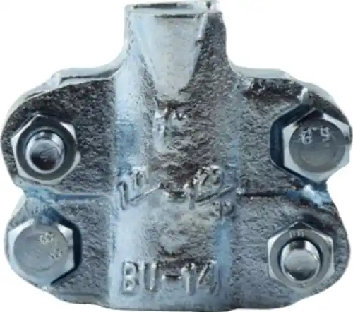 Buchanan Rubber BC4-125-DP High Pressure Clamp, 1-1/4 in Nominal, 2-1/16 in Minimum Clamp Diameter Special Offer