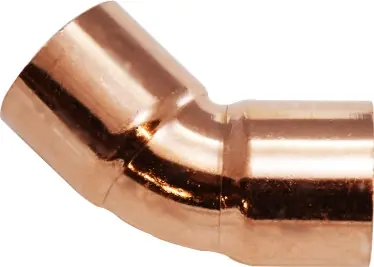 Midland Metal 77165 90-Degree Elbows, Copper Sweat Fittings, 5/8 45 Ell C x C, Nipples and Fittings One Day Deal