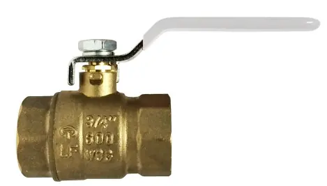 Midland Metal 941159LF Ball Valve, 2-1/2 in Nominal, FIP x FIP, 600 psi WOG Pressure, -40 to 365 deg F Holiday Sale