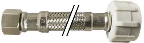 Midland Metal 922012 3/8 COMP x 3/8 COMP, Lead-Free Supply Connectors, 3/8 x 3/8 Comp 12 Lf Lav Sy Ss Cnctr, Plumbing Accessories Latest