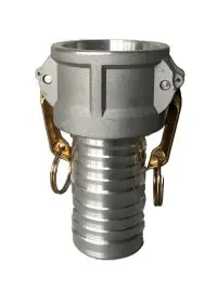 Buchanan Rubber CGC-150-A1 Cam and Groove Coupler, 1-1/2 in Type C x 1-1/2 in Hose Shank, Aluminum Top Rated