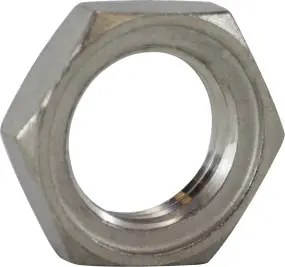 Instant Buy Midland Metal 63711 Hex Locknut, 4 in Nominal, Stainless Steel
