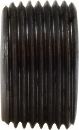 Midland Metal 67638 Square Socket Countersunk Plug, 2 in MNPT, Steel, Black, 150 lb Express Delivery
