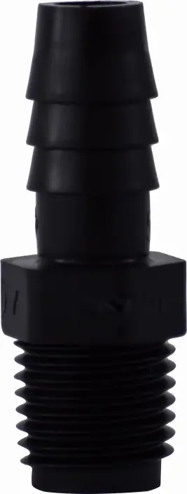 Midland Metal 33008B Adapter, 5/16 in Hose Barbed x 1/8 in MIP, Polyethylene Markdown