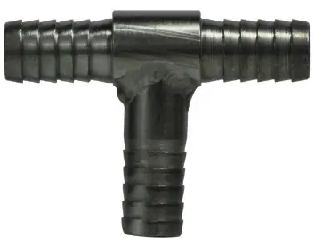 Midland Metal 34563T Barb Hose Tees, Stainless Steel Hose Barbs, Tee 3/8B-All Thnwl -304 304 S.S., Brass Fittings Hot Deal