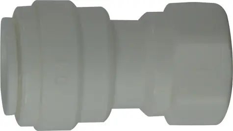 Buy Direct Midland Metal 20993P Adapter, 1/4 in Push-In Tube x 1/8 in FIP, Plastic