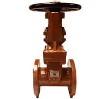 Midland Metal 9610NYCF3 Resilient Seated Gate Valve, 3 in Nominal, Flanged x Flanged, 300 psi Pressure Time-Limited