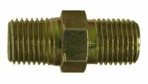 Limited Time Midland Metal 5404168 Hex Nipple, 1 in MPT x 1/2 in MPT, Steel
