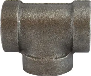 Midland Metal 69252 Tee, 3/8 in FPT x 3/8 in FPT x 3/8 in FPT, Iron, Black, XH Schedule, 300 lb Hot Picks