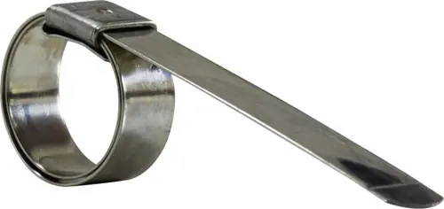 Brand New Midland Metal KS6 Preformed Clamp, 1-1/2 in Nominal, 301 Stainless Steel, 5/8 in W, 0.03 in Thick