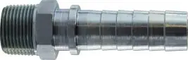 Fresh Stock Midland Metal 73049 High Pressure Hose Stem, 2-1/2 in Tube OD x 2-1/2 in Hose Barbed