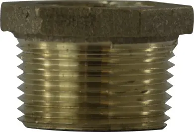 Seasonal Sale Midland Metal 44533LF Hex Bushing, 2-1/2 in MPT x 1-1/4 in FPT, Bronze