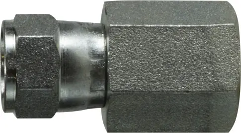 Buy Direct Midland Metal 65061616 Adapter, 1 in JIC Swivel x 1 in FPT, Steel