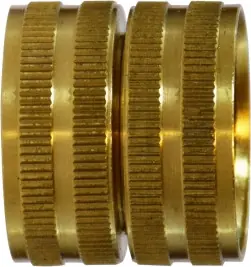 Midland Metal 30011 Straight Swivel Adapter, 3/4 in FGH x 3/4 in FGH, Brass Affordable