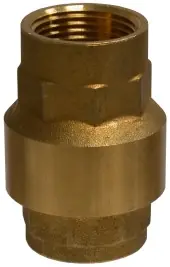 New Arrival Midland Metal 944406 In-Line Check Valve, 1-1/4 in Nominal, FNPT x FNPT, Brass Body, Import